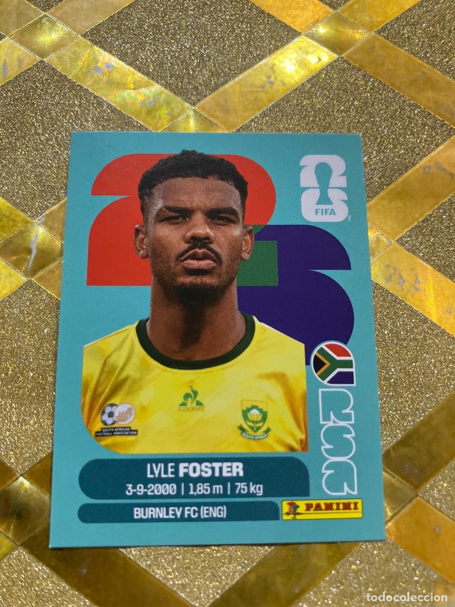 Cromos de F&uacute;tbol: CROMO DE F&Uacute;TBOL NUMERO RSA 17 LYLE FOSTER SUDAFRICA MUNDIAL 2026 MEXICO-EEUU-CANADA PANINI !