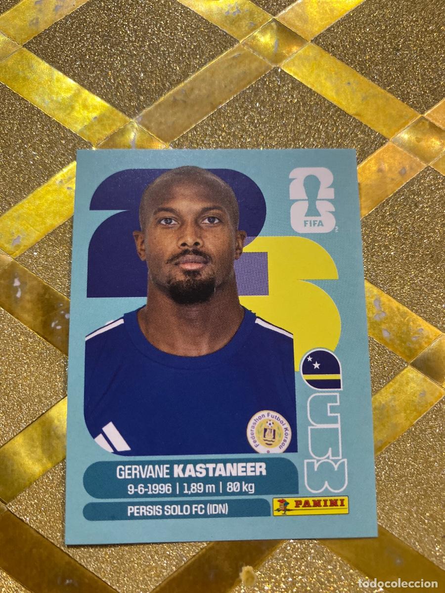 Cromos de F&uacute;tbol: CROMO DE F&Uacute;TBOL NUMERO CUW 19 GERVANE KASTANEER CURAZAO MUNDIAL 2026 MEXICO-EEUU-CANADA PANINI !