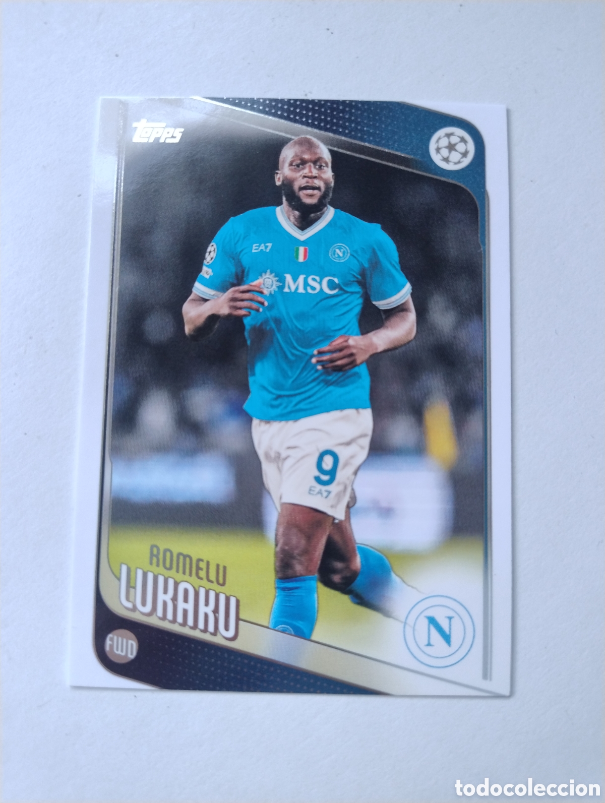 Cromos de F&uacute;tbol: 76 - Lukaku - N&aacute;poles - Topps UCC Flagship 2025 - 2026