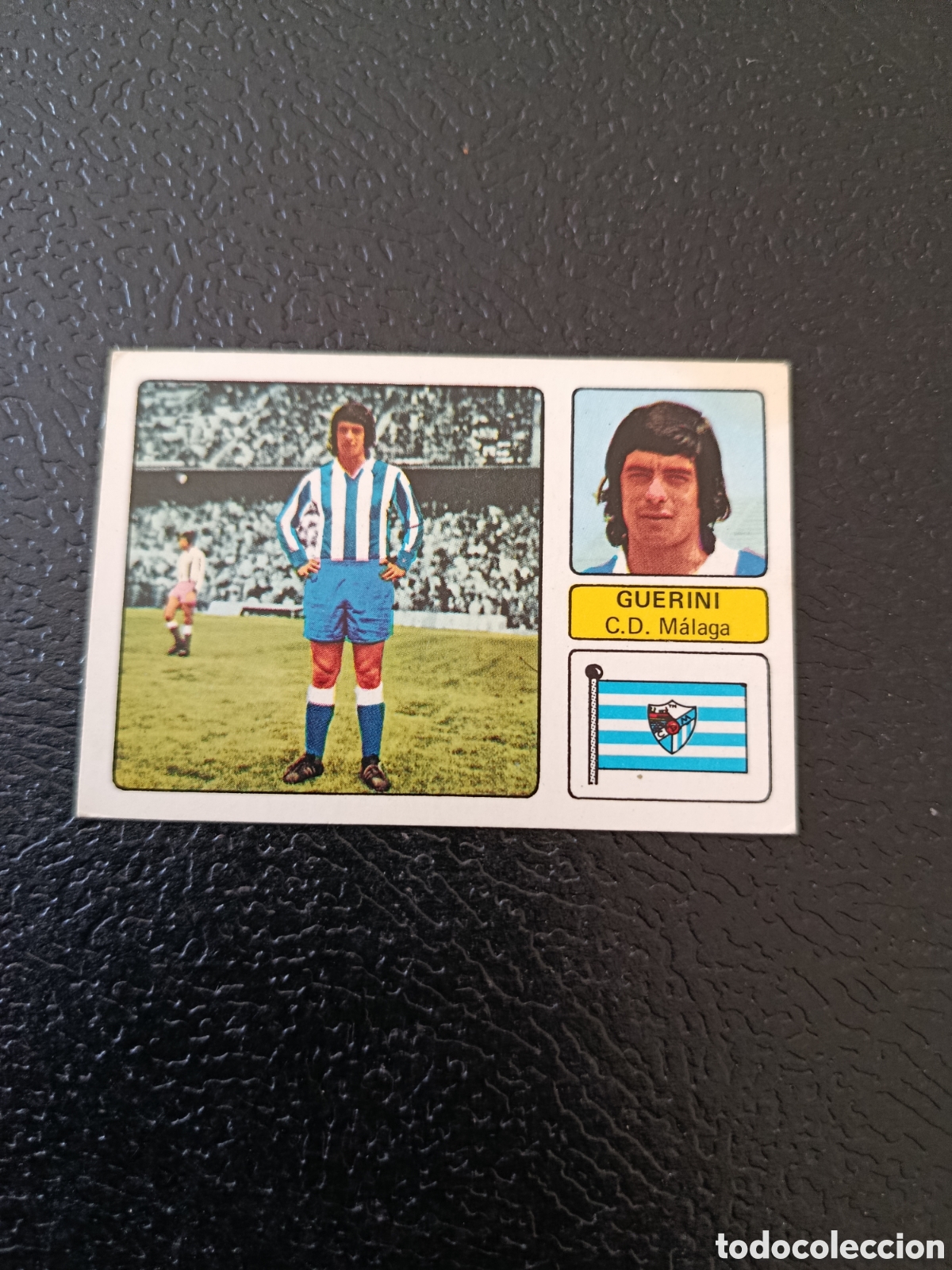 Cromos de Futebol: UF12 GUERINI MALAGA ULTIMOS FICHAJES 12 EDITORIAL FHER 1973 1974 73 74 DESPEGADO