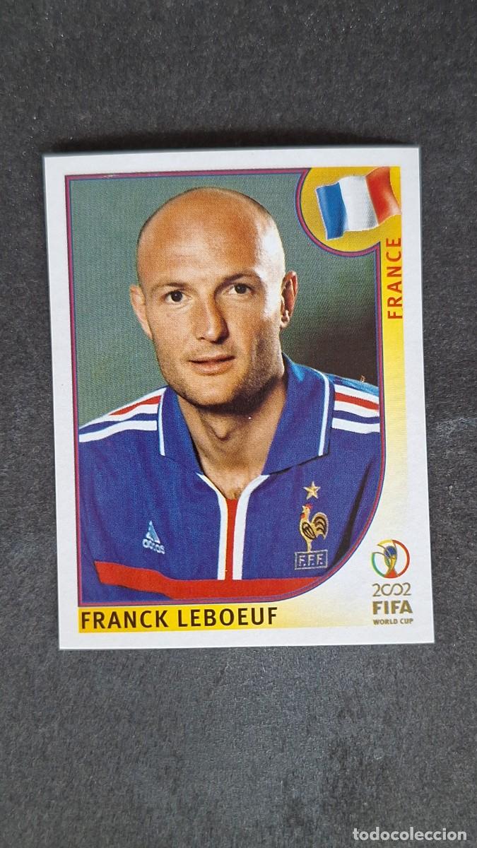 Cromos de Futebol: L2 LEBOUEF SELECCION FRANCIA 30 MUNDIAL KOREA Y JAPON 2002 PANINI NUNCA PEGADO SIN PEGAR
