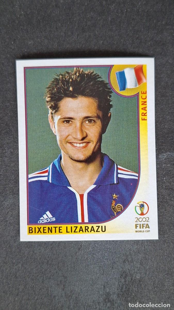 Cromos de Futebol: L2 LIZARAZU SELECCION FRANCIA 31 MUNDIAL KOREA Y JAPON 2002 PANINI NUNCA PEGADO SIN PEGAR