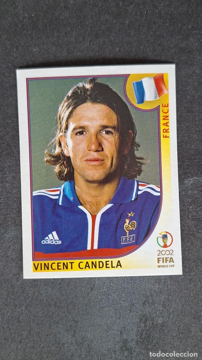 Football Stickers: L2 CANDELA SELECCION FRANCIA 33 MUNDIAL KOREA Y JAPON 2002 PANINI NUNCA PEGADO SIN PEGAR