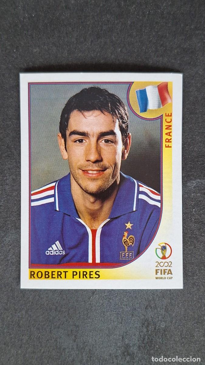 Cromos de Futebol: L2 ROBERT PIRES SELECCION FRANCIA 37 MUNDIAL KOREA Y JAPON 2002 PANINI NUNCA PEGADO SIN PEGAR