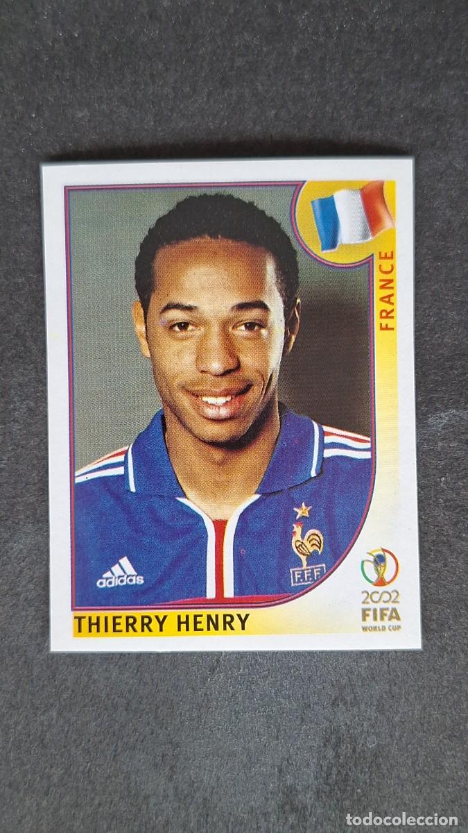 Cromos de Futebol: L2 HENRY SELECCION FRANCIA 41 MUNDIAL KOREA Y JAPON 2002 PANINI NUNCA PEGADO SIN PEGAR