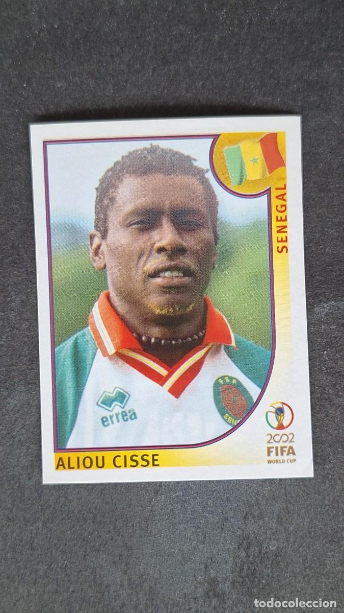 Cromos de Futebol: L2 ALIOU CISSE SELECCION SENEGAL 47 MUNDIAL KOREA Y JAPON 2002 PANINI NUNCA PEGADO SIN PEGAR