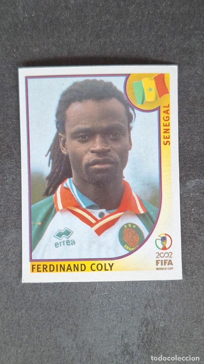 Cromos de Futebol: L2 FERDINAND COLY SELECCION SENEGAL 49 MUNDIAL KOREA Y JAPON 2002 PANINI NUNCA PEGADO SIN PEGAR