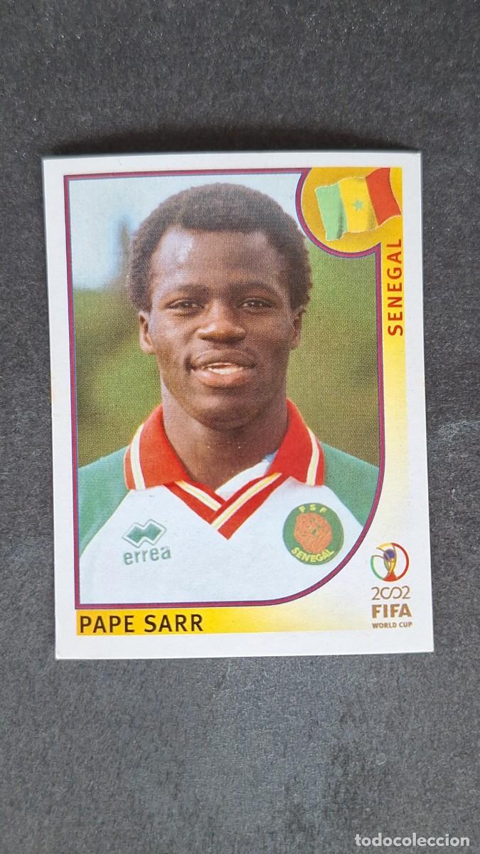 Cromos de Futebol: L2 PAPE SARR SELECCION SENEGAL 53 MUNDIAL KOREA Y JAPON 2002 PANINI NUNCA PEGADO SIN PEGAR