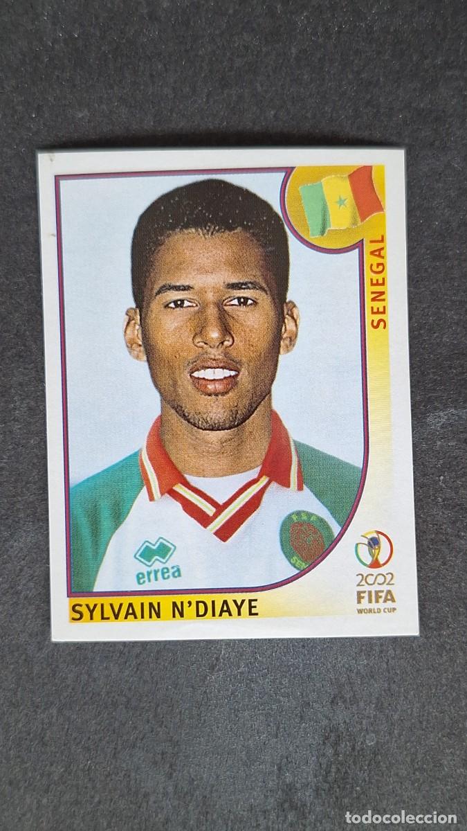 Cromos de Futebol: L2 SYLVAIN N'DIAYE SELECCION SENEGAL 56 MUNDIAL KOREA Y JAPON 2002 PANINI NUNCA PEGADO SIN PEGAR