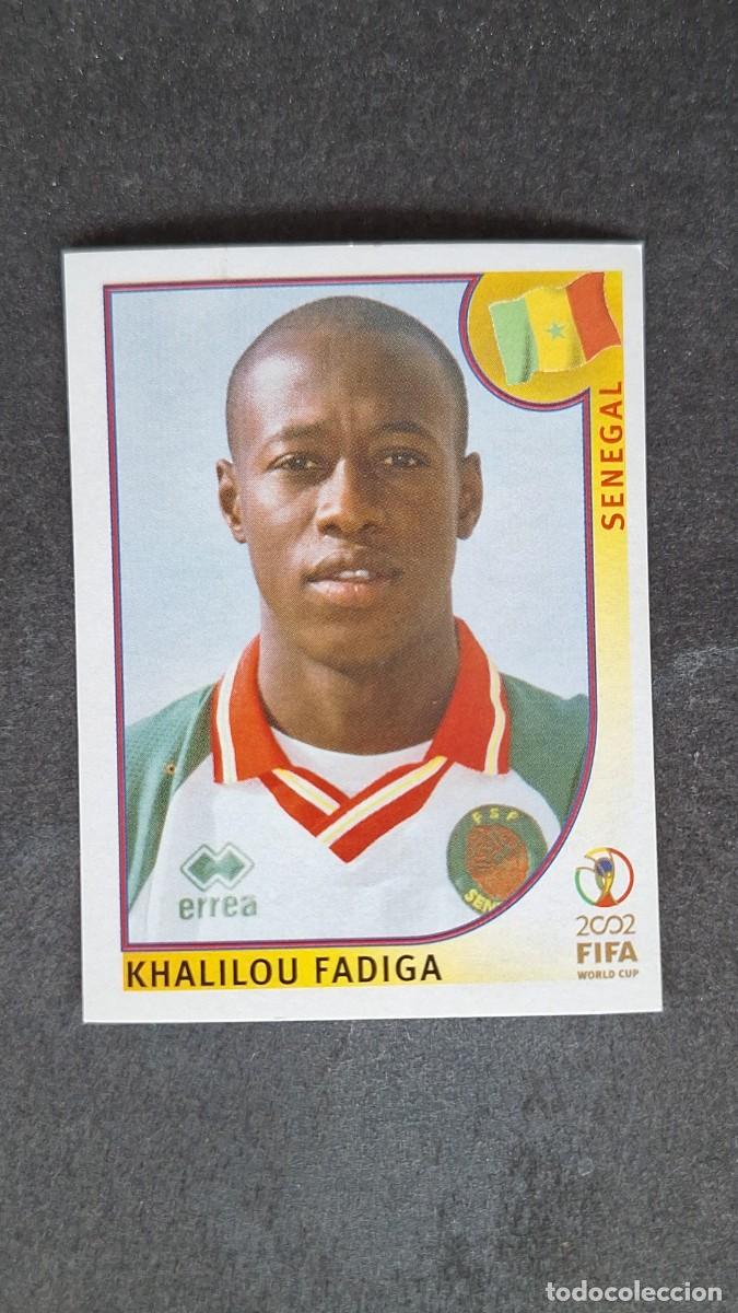 Cromos de Futebol: L2 FADIGA SELECCION SENEGAL 57 MUNDIAL KOREA Y JAPON 2002 PANINI NUNCA PEGADO SIN PEGAR