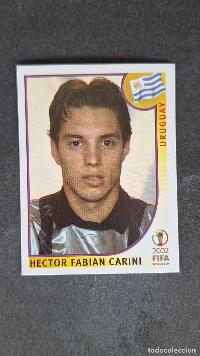 Cromos de Futebol: L2 CARINI SELECCION URUGUAY 63 MUNDIAL KOREA Y JAPON 2002 PANINI NUNCA PEGADO SIN PEGAR