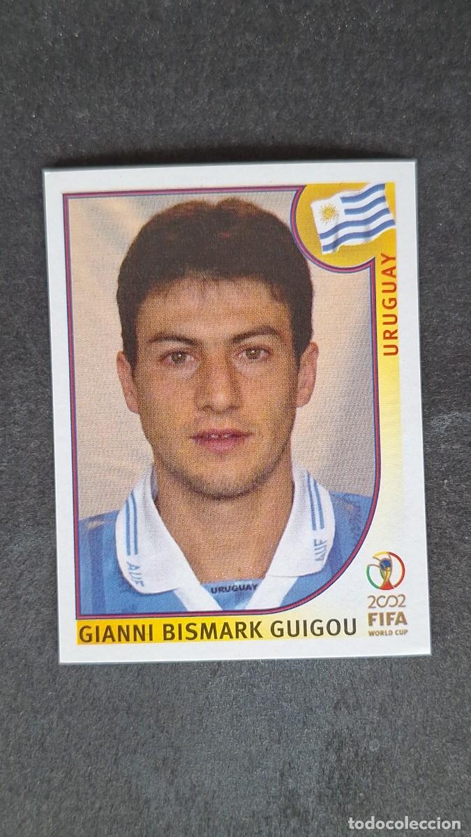 Cromos de Futebol: L2 GUIGOU SELECCION URUGUAY 69 MUNDIAL KOREA Y JAPON 2002 PANINI NUNCA PEGADO SIN PEGAR