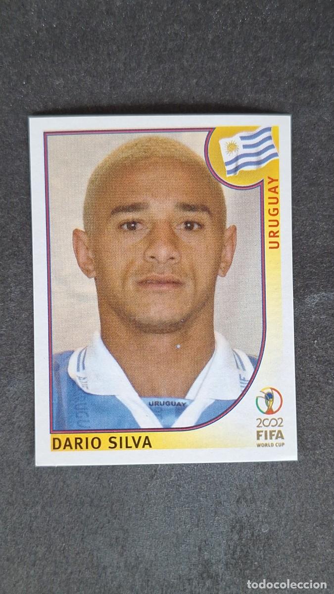 Cromos de F&uacute;tbol: L2 DARIO SILVA SELECCION URUGUAY 77 MUNDIAL KOREA Y JAPON 2002 PANINI NUNCA PEGADO SIN PEGAR
