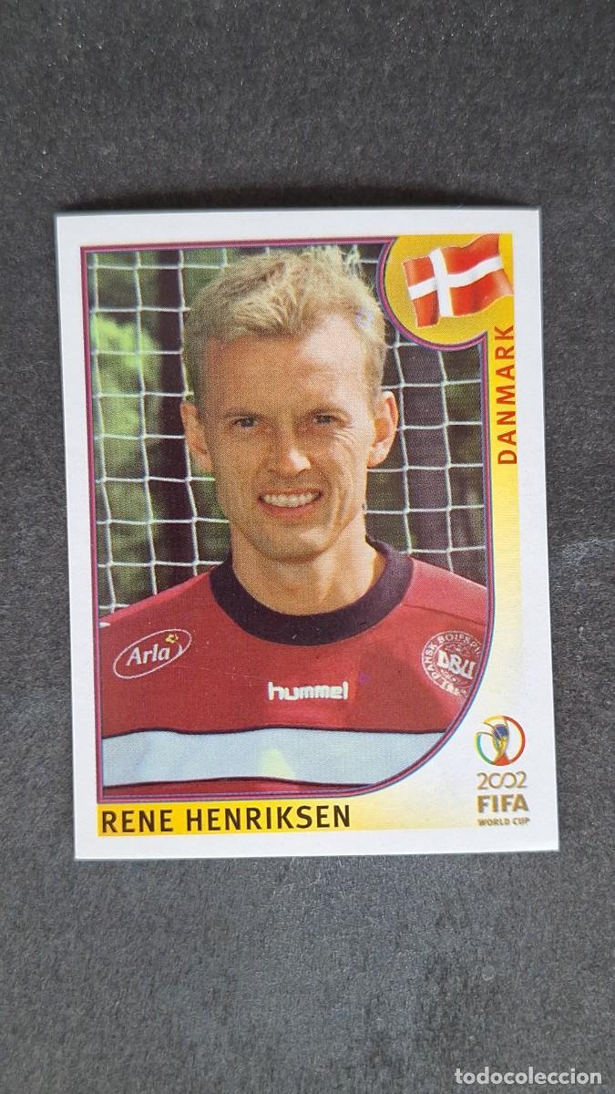 Cromos de F&uacute;tbol: L2 HENRIKSEN SELECCION DINAMARCA 82 MUNDIAL KOREA Y JAPON 2002 PANINI NUNCA PEGADO SIN PEGAR