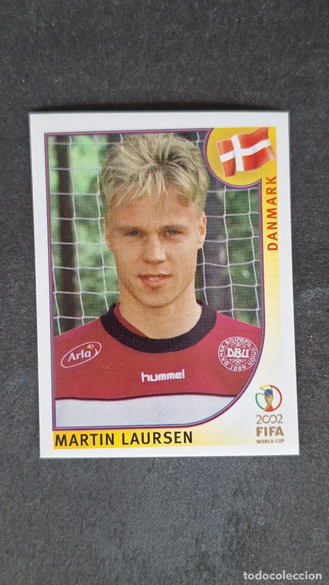 Cromos de F&uacute;tbol: L2 MARTIN LAURSEN SELECCION DINAMARCA 83 MUNDIAL KOREA Y JAPON 2002 PANINI NUNCA PEGADO SIN PEGAR