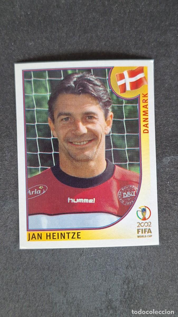 Cromos de F&uacute;tbol: L2 JAN HEINTZE SELECCION DINAMARCA 85 MUNDIAL KOREA Y JAPON 2002 PANINI NUNCA PEGADO SIN PEGAR