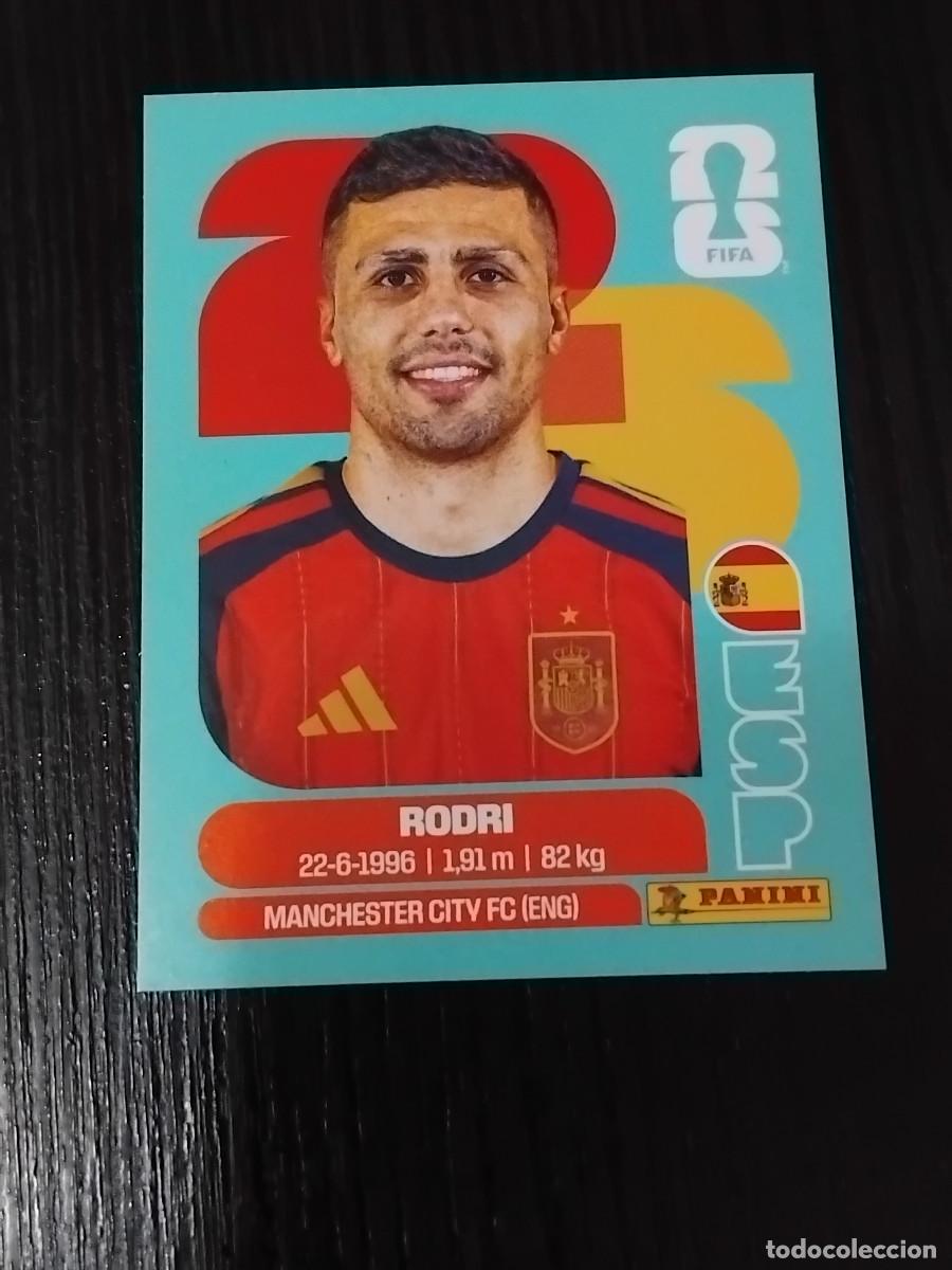 Cromos de F&uacute;tbol: RODRI ESP 10 - ESPA&Ntilde;A - PANINI FIFA WORLD CUP 2026 - MUNDIAL 2026 STICKER WORLD CUP 26 SPAIN