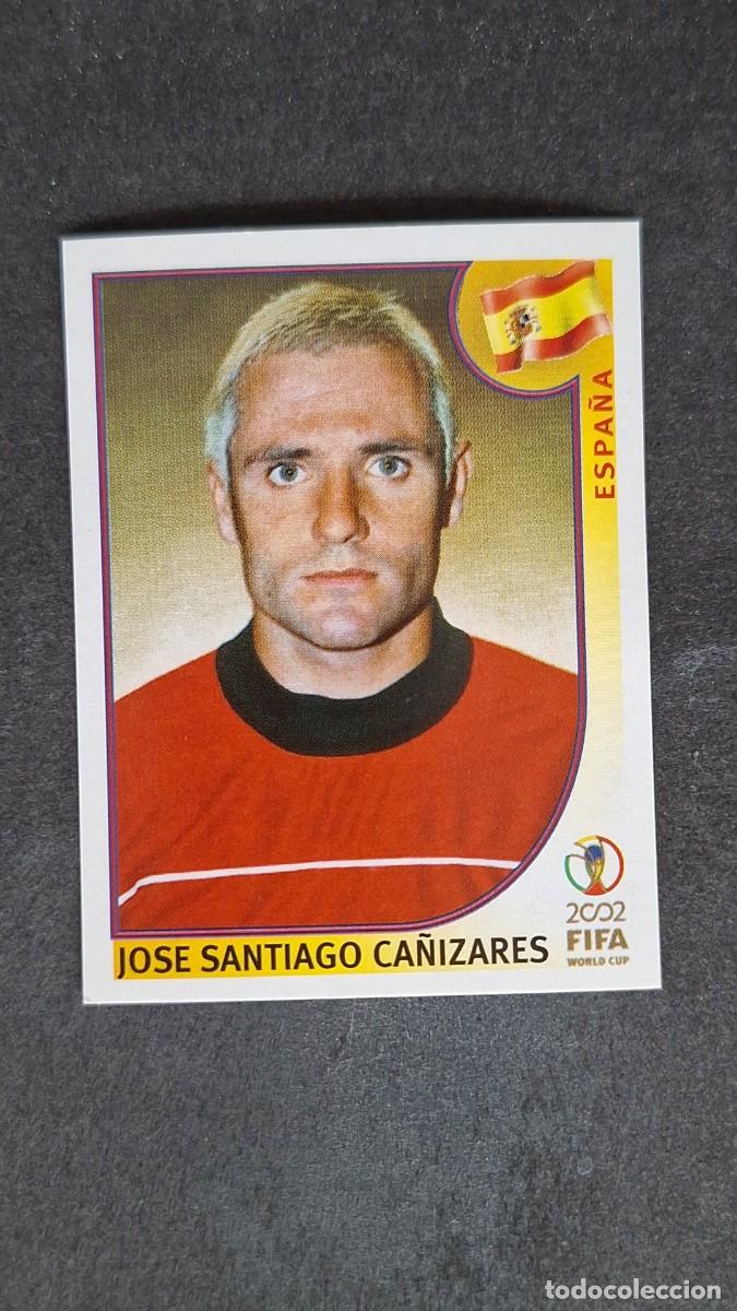 Fu&szlig;ball-Sticker: L2 CA&Ntilde;IZARES SELECCION ESPA&Ntilde;A 99 MUNDIAL KOREA Y JAPON 2002 PANINI NUNCA PEGADO SIN PEGAR