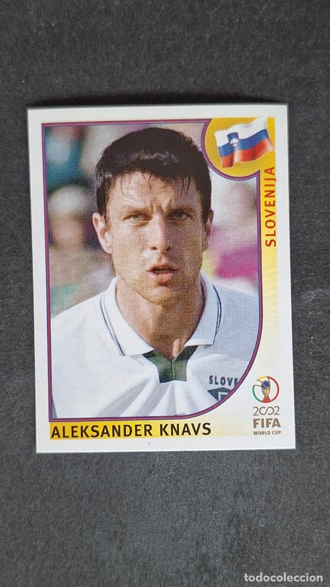 Cromos de F&uacute;tbol: L2 KNAVS SELECCION ESLOVENIA 118 MUNDIAL KOREA Y JAPON 2002 PANINI NUNCA PEGADO SIN PEGAR
