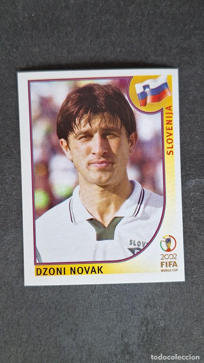 Cromos de F&uacute;tbol: L2 NOVAK SELECCION ESLOVENIA 123 MUNDIAL KOREA Y JAPON 2002 PANINI NUNCA PEGADO SIN PEGAR