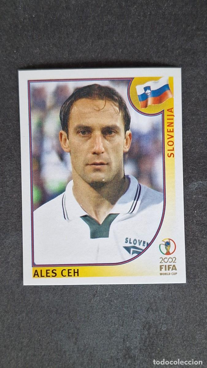 Cromos de F&uacute;tbol: L2 ALES CEH SELECCION ESLOVENIA 124 MUNDIAL KOREA Y JAPON 2002 PANINI NUNCA PEGADO SIN PEGAR