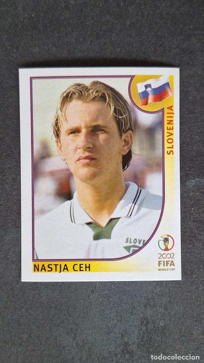 Cromos de F&uacute;tbol: L2 NASTJA CEH SELECCION ESLOVENIA 129 MUNDIAL KOREA Y JAPON 2002 PANINI NUNCA PEGADO SIN PEGAR