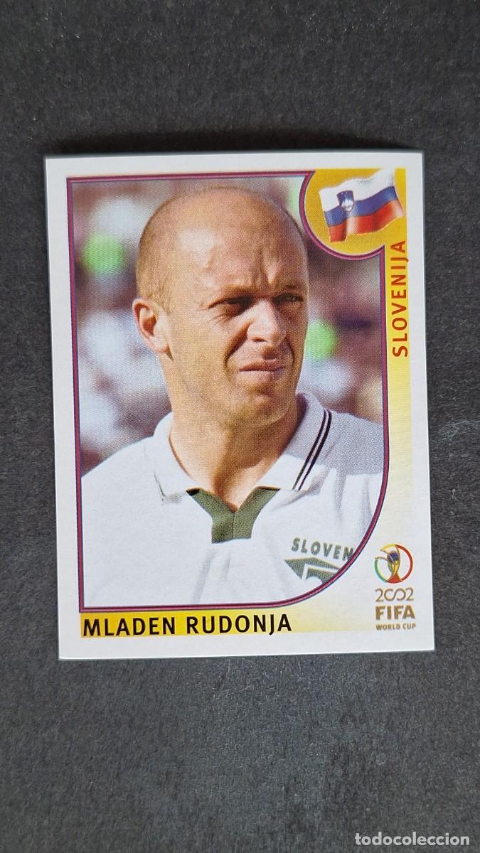 Fu&szlig;ball-Sticker: L2 RUDONJA SELECCION ESLOVENIA 130 MUNDIAL KOREA Y JAPON 2002 PANINI NUNCA PEGADO SIN PEGAR