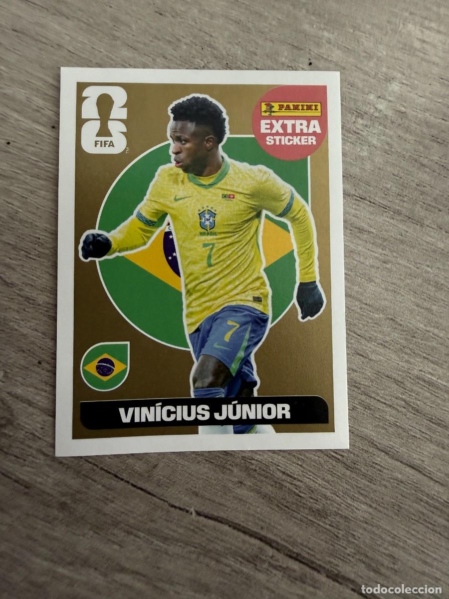 Fu&szlig;ball-Sticker: Extra Sticker Oro de Vinicius - Panini World Cup 2026