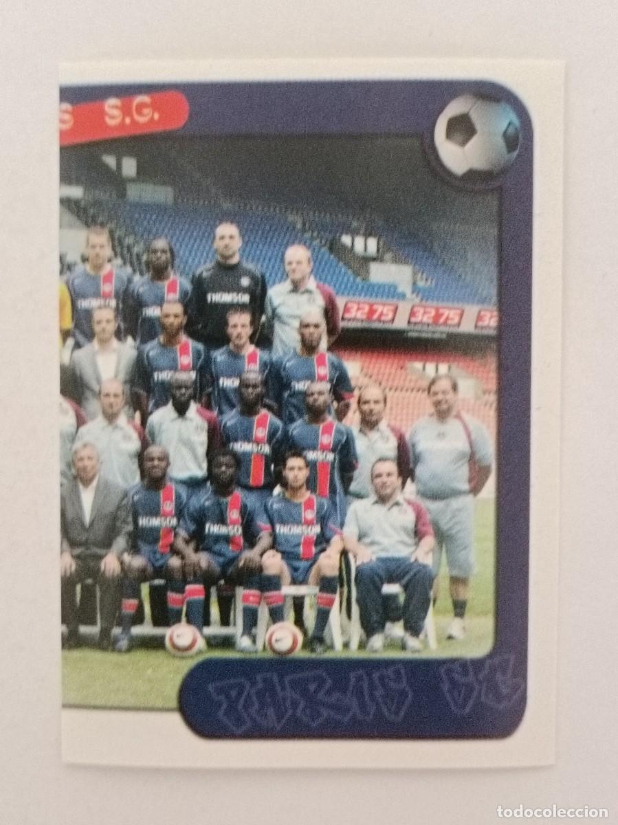 Fu&szlig;ball-Sticker: #283 EQUIPO (PARIS SAINT-GERMAIN) LIGUE 1 FOOT 2005 PANINI