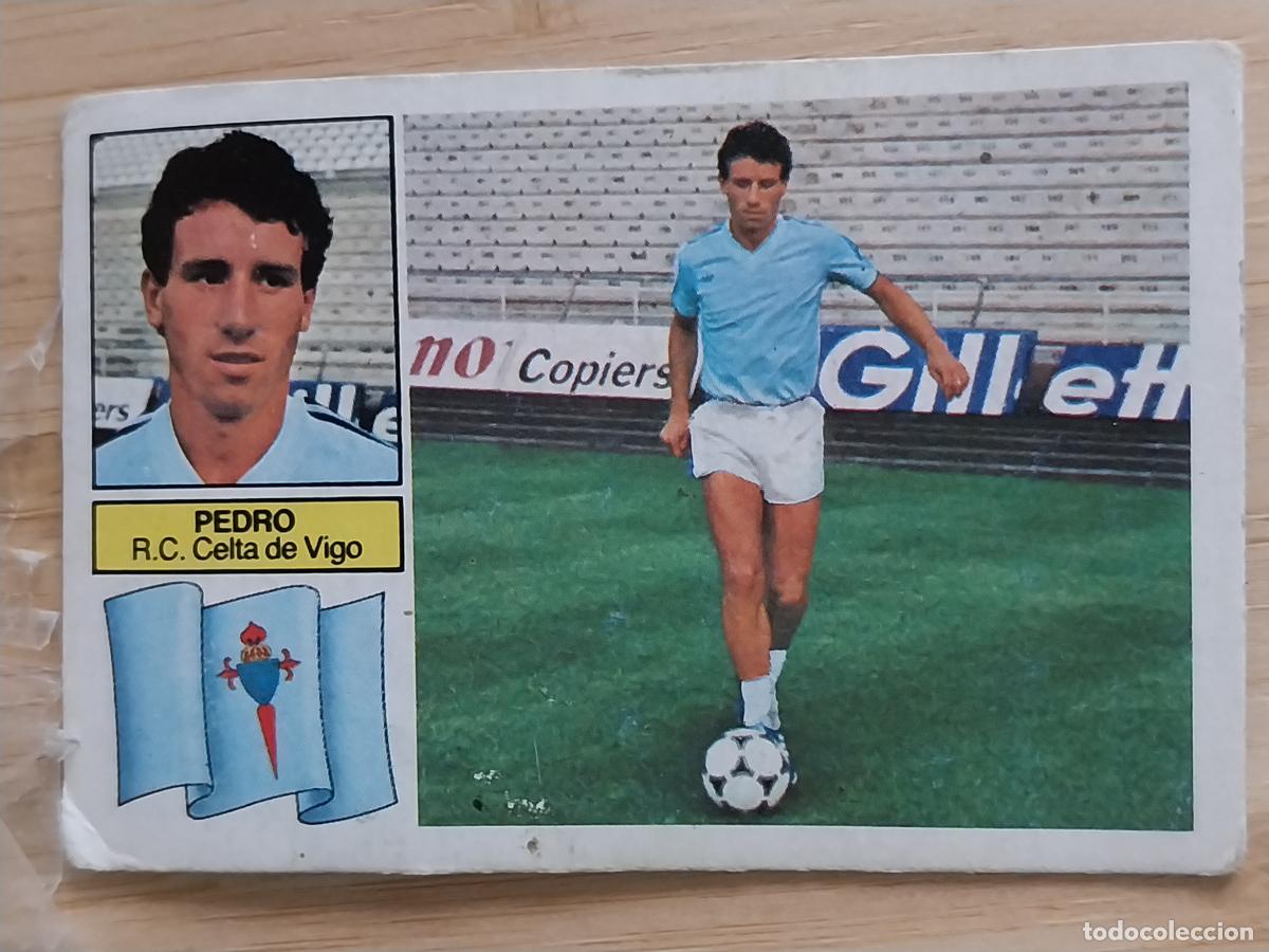 Cromos de F&uacute;tbol: PEDRO CELTA VIGO UF FICHAJE 9 ED ESTE LIGA 1982 82 83 CROMO SIN PEGAR NUNCA JUGADO