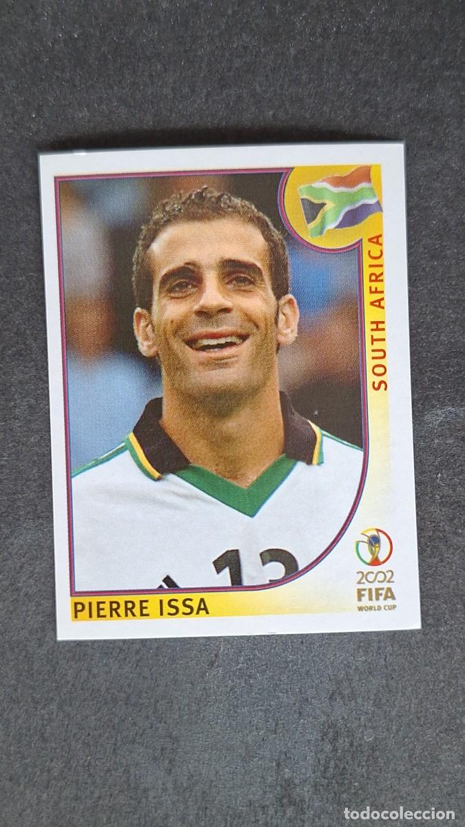 Cromos de F&uacute;tbol: L2 PIERRE ISSA SELECCION DUDAFRICA 155 MUNDIAL KOREA Y JAPON 2002 PANINI NUNCA PEGADO SIN PEGAR