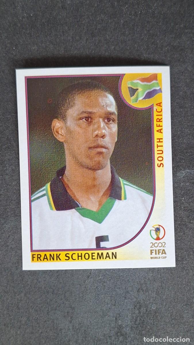 Cromos de F&uacute;tbol: L2 SCHOEMAN SELECCION DUDAFRICA 157 MUNDIAL KOREA Y JAPON 2002 PANINI NUNCA PEGADO SIN PEGAR