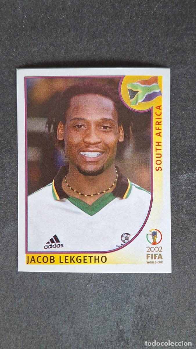 Cromos de F&uacute;tbol: L2 LEKGETHO SELECCION DUDAFRICA 159 MUNDIAL KOREA Y JAPON 2002 PANINI NUNCA PEGADO SIN PEGAR