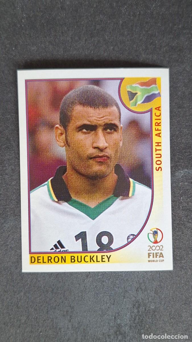Cromos de F&uacute;tbol: L2 BUCKLEY SELECCION DUDAFRICA 160 MUNDIAL KOREA Y JAPON 2002 PANINI NUNCA PEGADO SIN PEGAR