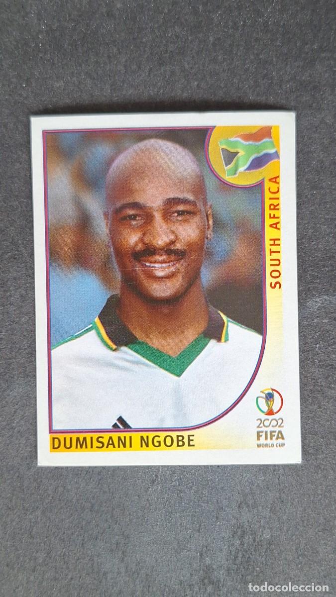 Cromos de F&uacute;tbol: L2 NGOBE SELECCION DUDAFRICA 161 MUNDIAL KOREA Y JAPON 2002 PANINI NUNCA PEGADO SIN PEGAR