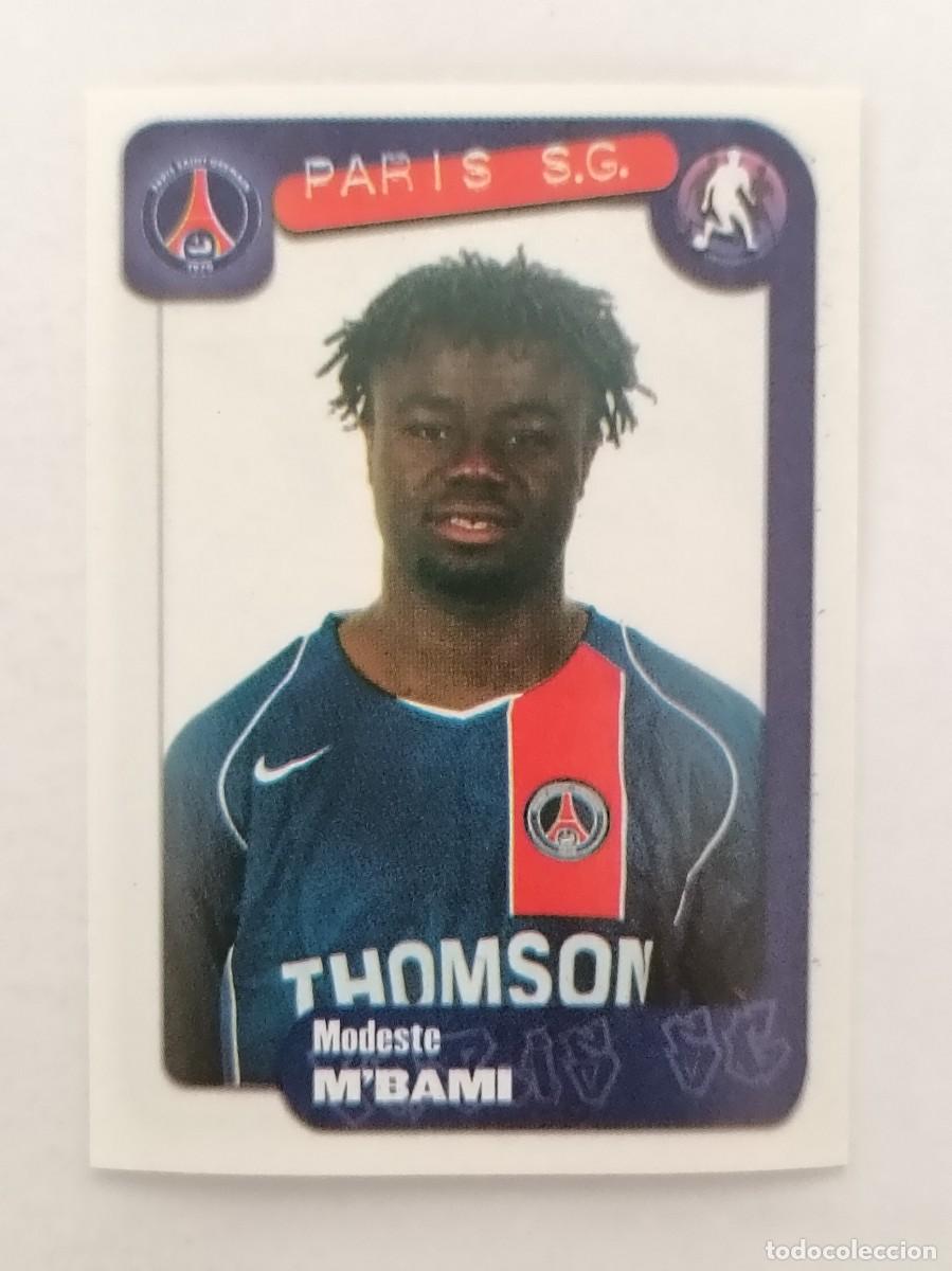 Cromos de F&uacute;tbol: #292 M'BAMI (PARIS SAINT-GERMAIN) LIGUE 1 FOOT 2005 PANINI