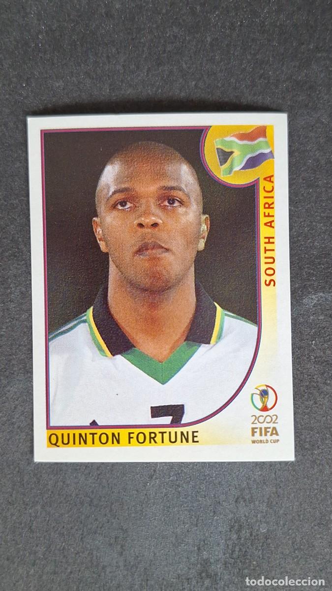 Cromos de F&uacute;tbol: L2 FORTUNE SELECCION DUDAFRICA 162 MUNDIAL KOREA Y JAPON 2002 PANINI NUNCA PEGADO SIN PEGAR