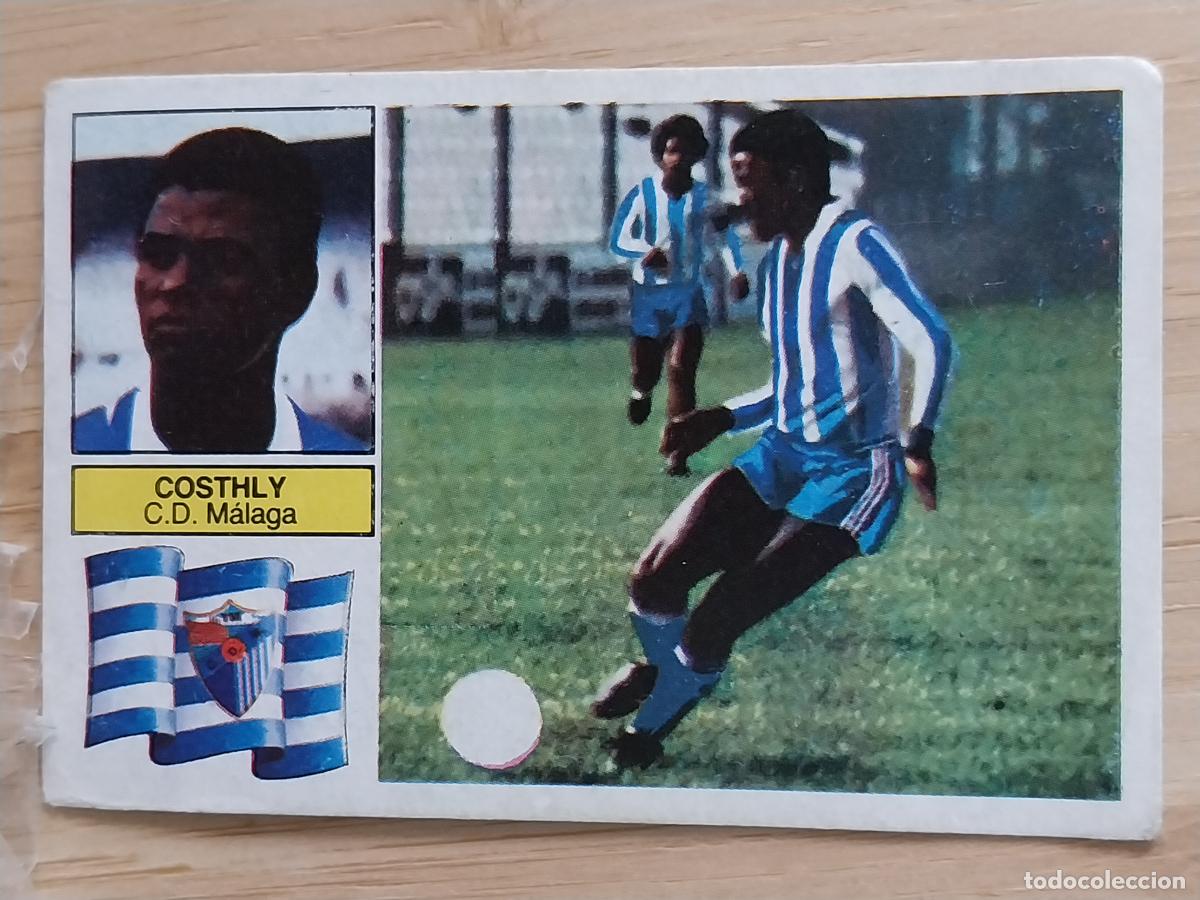 Cromos de F&uacute;tbol: COSTHLY M&Aacute;LAGA UF FICHAJE 27 ED ESTE LIGA 1982 82 83 CROMO SIN PEGAR NUNCA JUGADO
