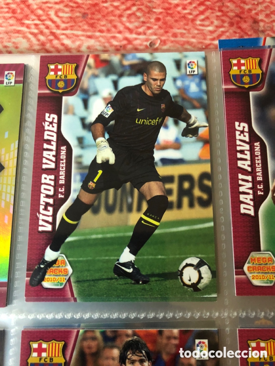 Cromos de F&uacute;tbol: Megacracks 2010 2011 V&iacute;ctor Vald&eacute;s 56 Barcelona