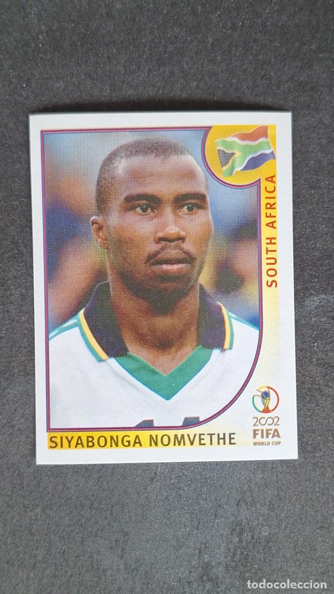 Cromos de F&uacute;tbol: L2 NOMVETHE SELECCION DUDAFRICA 166 MUNDIAL KOREA Y JAPON 2002 PANINI NUNCA PEGADO SIN PEGAR