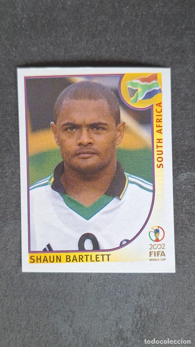 Cromos de F&uacute;tbol: L2 BARTLETT SELECCION DUDAFRICA 167 MUNDIAL KOREA Y JAPON 2002 PANINI NUNCA PEGADO SIN PEGAR