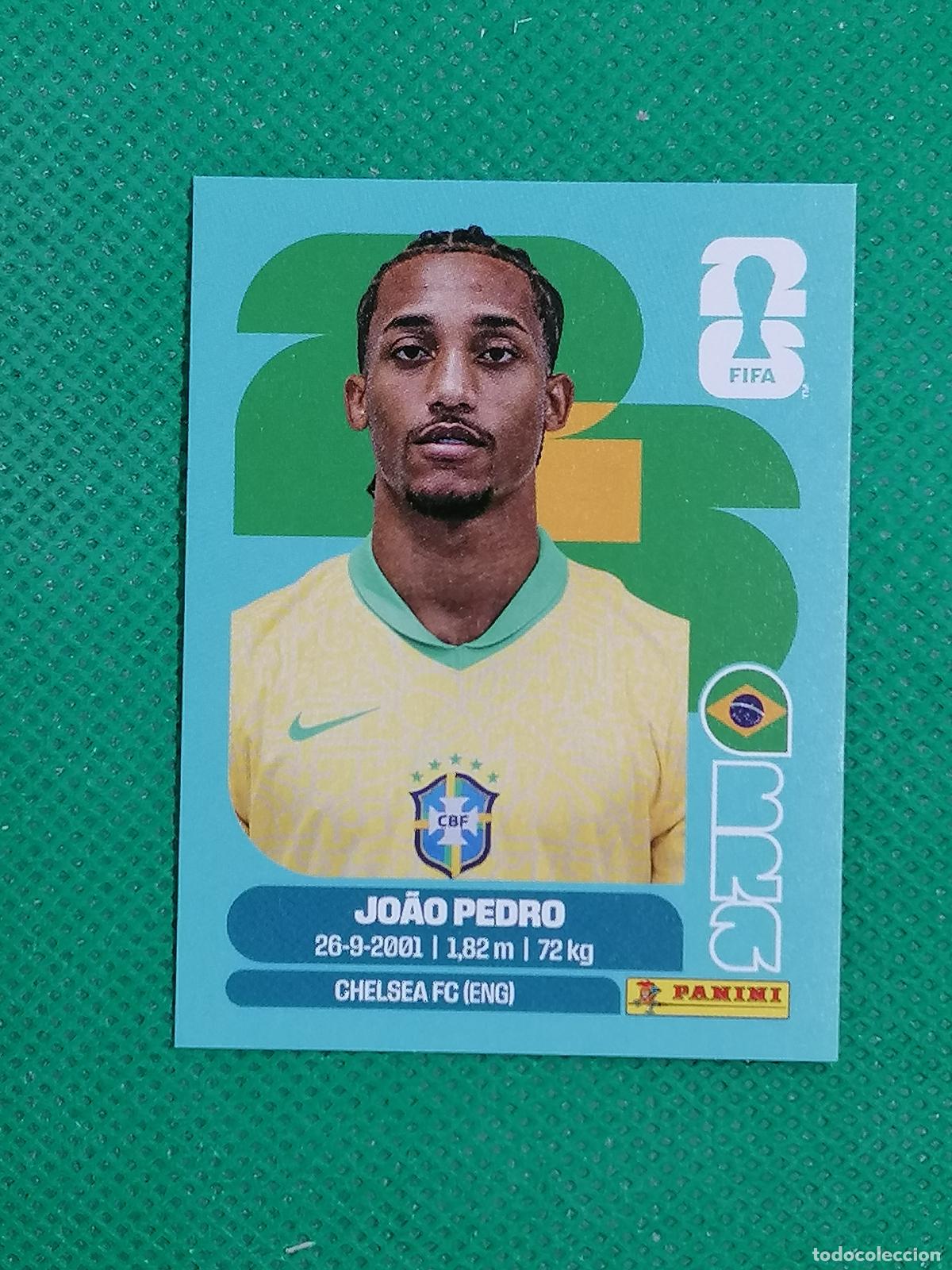 Cromos de F&uacute;tbol: BRA 16 BRA16 JOAO PEDRO BRASIL ⚽ PANINI FIFA MUNDIAL WORLD CUP 26 2026 STICKER ⚽