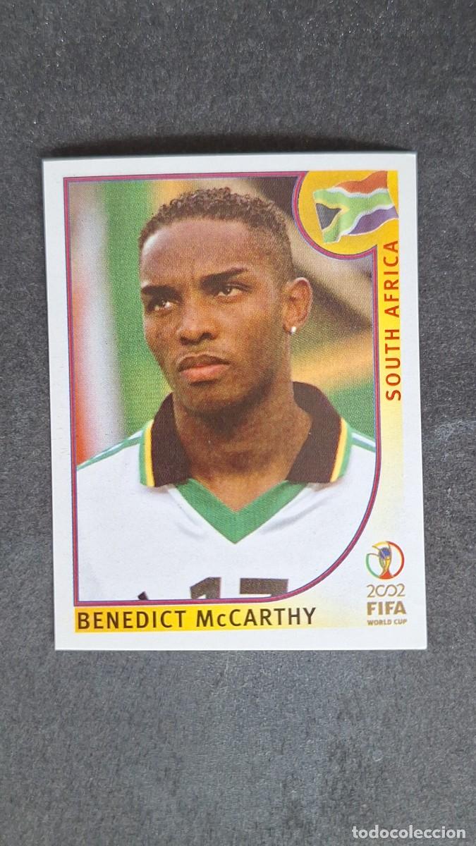 Cromos de F&uacute;tbol: L2 McCARTHY SELECCION DUDAFRICA 168 MUNDIAL KOREA Y JAPON 2002 PANINI NUNCA PEGADO SIN PEGAR