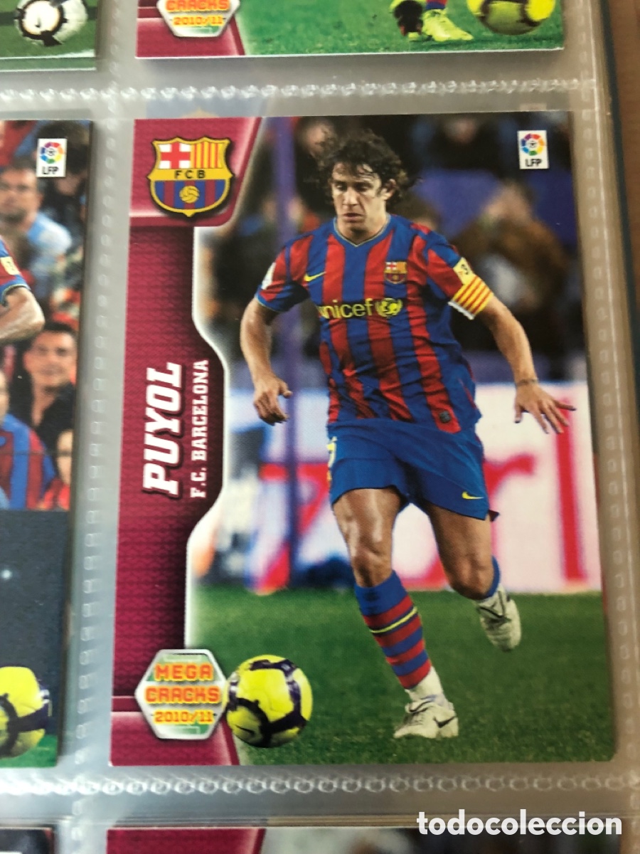 Cromos de F&uacute;tbol: Megacracks 2010 2011 Puyol 60 Barcelona