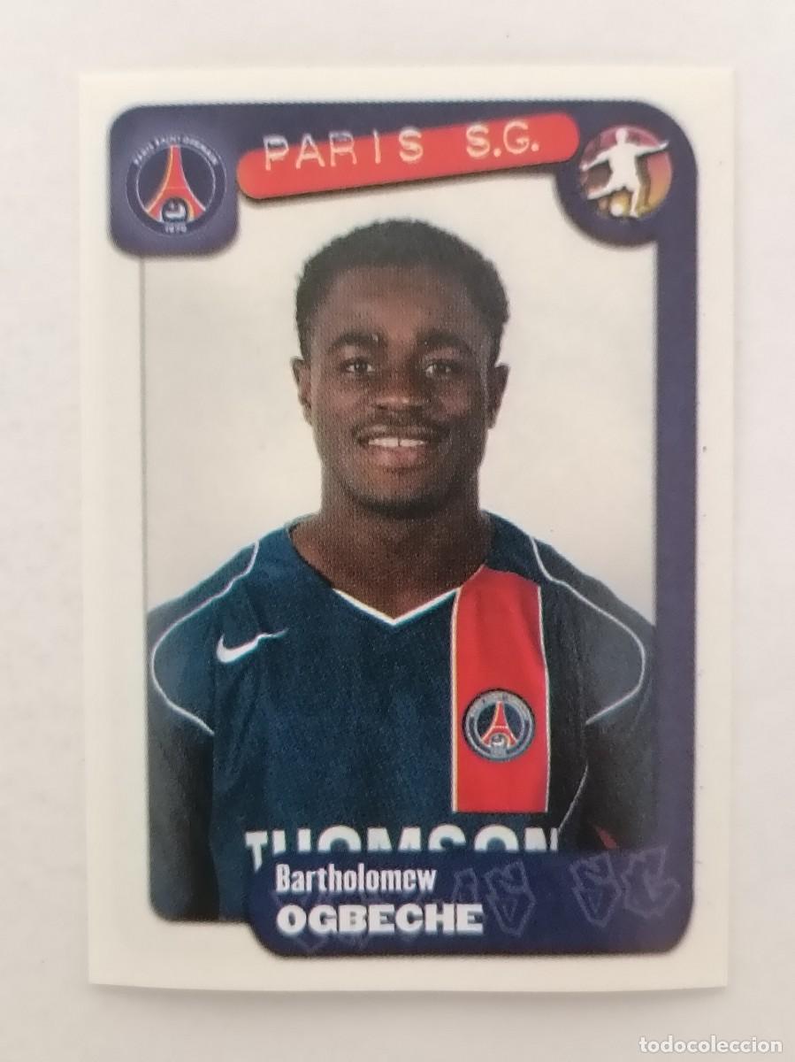 Cromos de F&uacute;tbol: #298 OGBECHE (PARIS SAINT-GERMAIN) LIGUE 1 FOOT 2005 PANINI