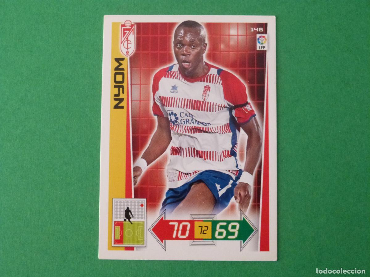 Cromos de F&uacute;tbol: TRADING CARD FUTBOL NYOM GRANADA C.F. N&ordm; 146 LIGA ADRENALYN XL 2012-2013/12-13