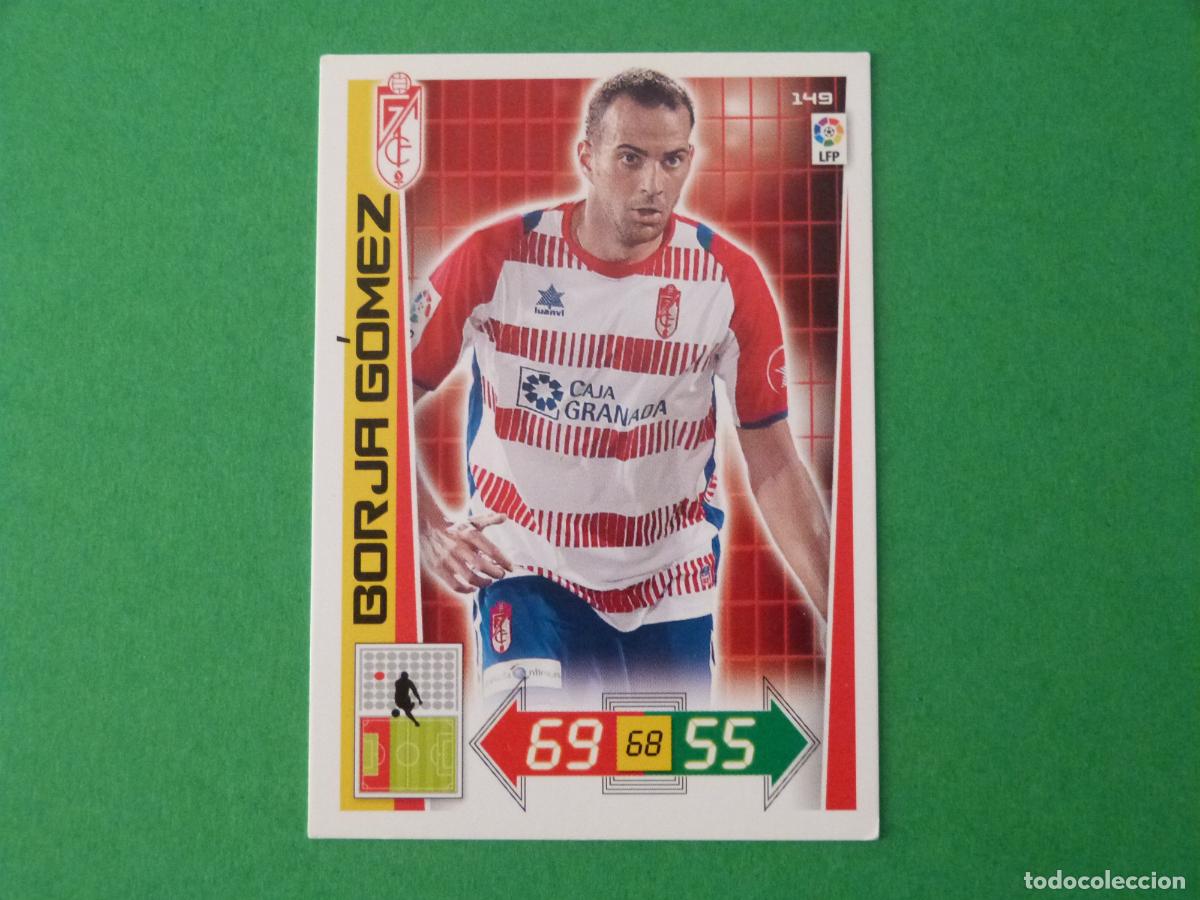 Cromos de F&uacute;tbol: TRADING CARD FUTBOL BORJA GOMEZ GRANADA C.F. N&ordm; 149 LIGA ADRENALYN XL 2012-2013/12-13