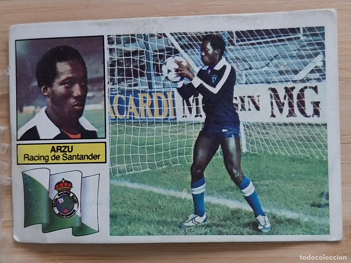 Cromos de Futebol: ARZU RACING SANTANDER COLOCA ED ESTE LIGA 1982 82 83 CROMO SIN PEGAR NUNCA JUGADO