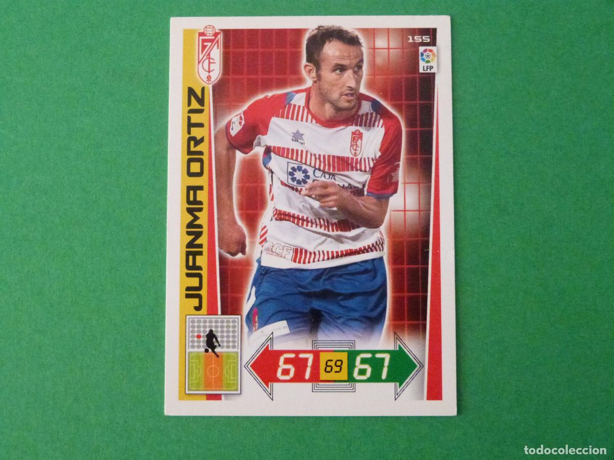 Cromos de Futebol: TRADING CARD FUTBOL JUANMA ORTIZ GRANADA C.F. N&ordm; 155 LIGA ADRENALYN XL 2012-2013/12-13
