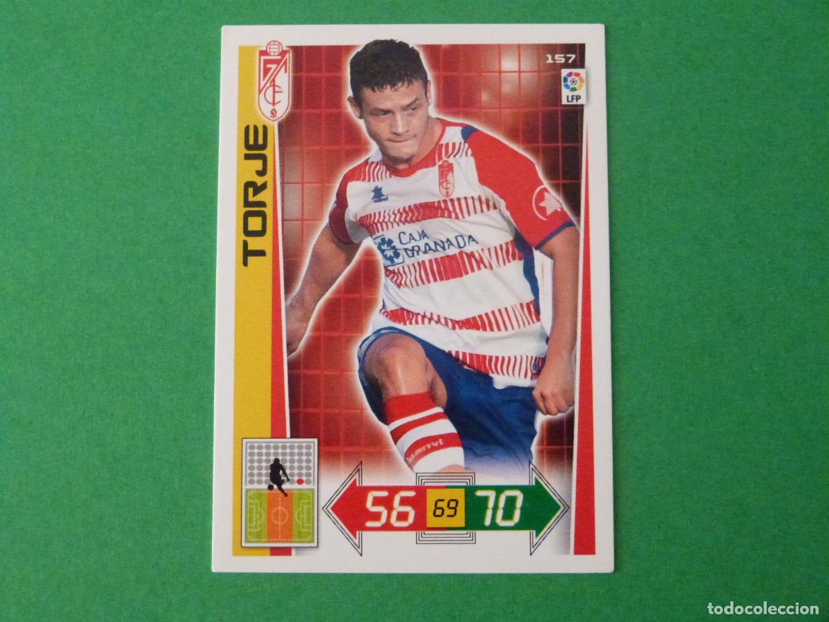 Cromos de Futebol: TRADING CARD FUTBOL TORJE GRANADA C.F. N&ordm; 157 LIGA ADRENALYN XL 2012-2013/12-13